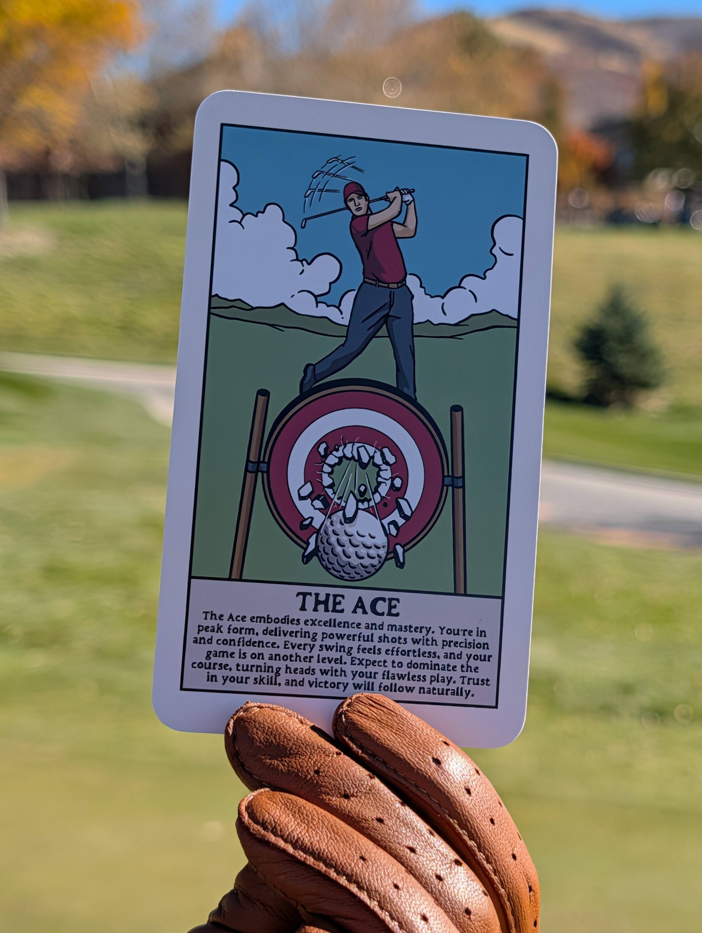 Foretold Golf Tarot Deck